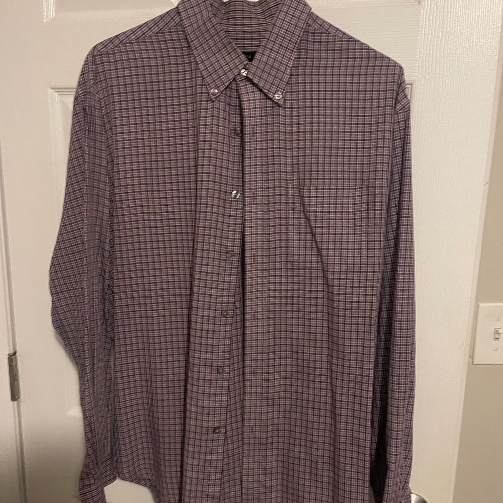 Van Heusen-Dressy Button Up Flannel